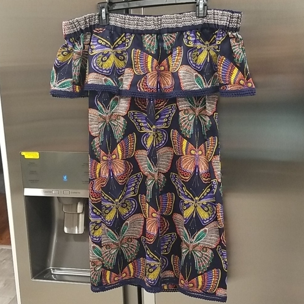 💕TRINA TURK💕 Welton Dress ~ Butterfly Print - Picture 11 of 14